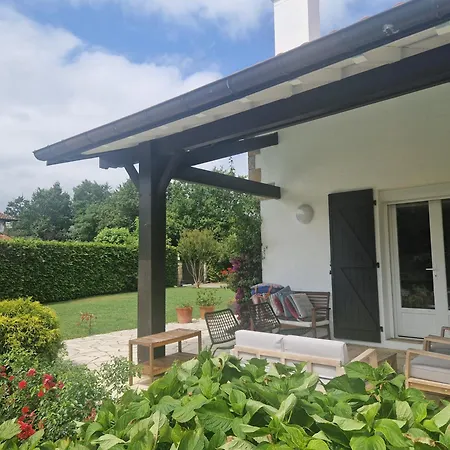 Villa Basque Piscine Chauffee Ascain