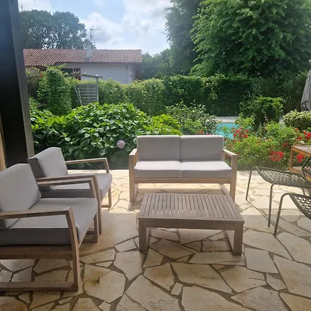 Basque Piscine Chauffee Villa Ascain